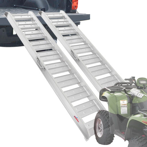 Ruedamann® アルミブリッジ 長さ122.5cm*外幅34cm 耐荷重1600kg -HR802-4-PR