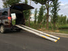 Ruedamann® 三段折り畳み 車椅子ラダーレール車に車椅子を積む スロープ - MR107T-10