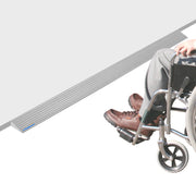 Ruedamann® PVC材質 敷居スロープ 高さ1cm/2cm 耐荷重800kg 裁断可能 グレー 1個 