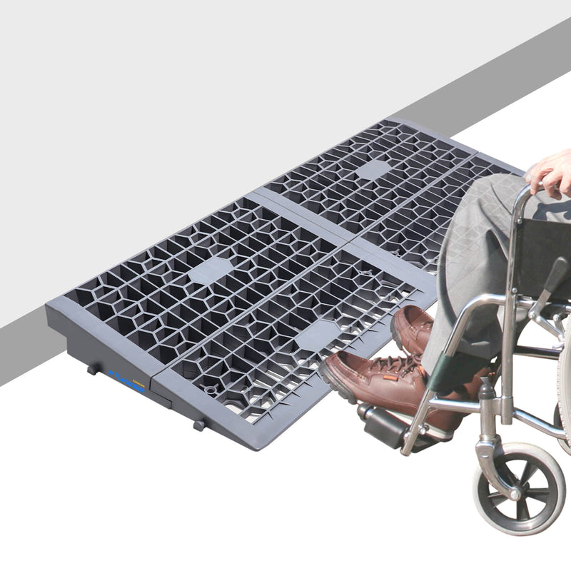 Ruedamann® 段差スロープ 高さ5-7.5cm 奥行30cm 超強耐荷重1400kg