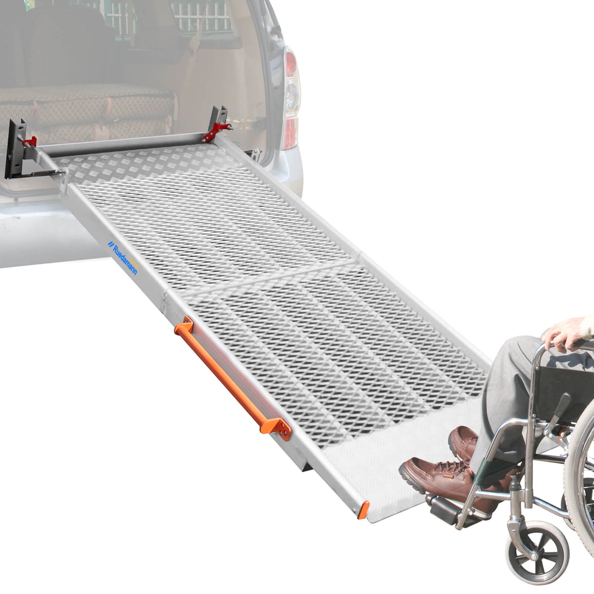 Ruedamann ® 耐荷重300kg 荷物の積み降ろし用の車載折りたたみ式