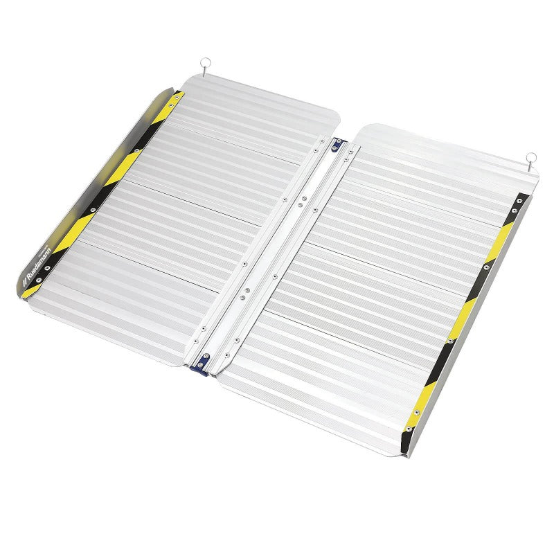 Ruedamann® アルミ折り畳み式スロープ 耐荷重300kg 長さ61cm-152cm*幅