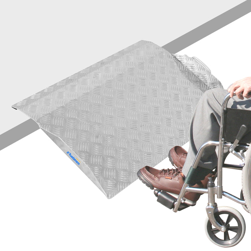 Ruedamann ®片面アルミ合金敷居スロープ段差ポータブルモデル