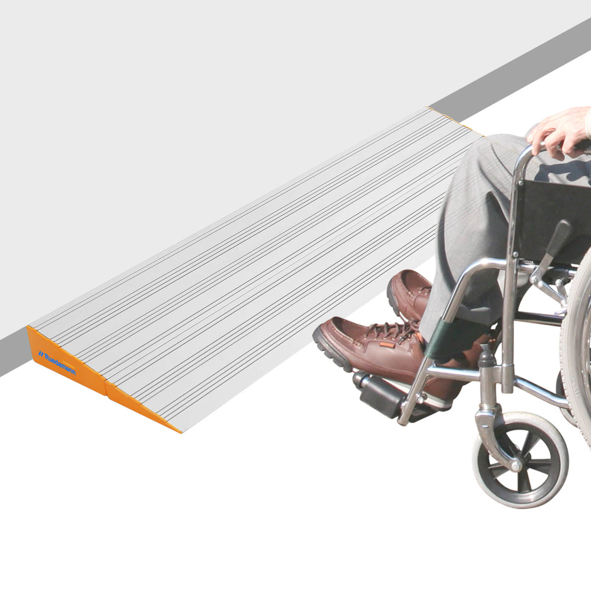 Ruedamann® 敷居スロープ 高さ2.5-5cm スロープ組合せ・取外し可能