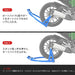 Ruedamann® バイクスタンド 耐荷重180kg - MOS03-R-G-グリーン