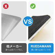 Ruedamann ® 敷居スロープ 耐荷重300kg 奥行25-30cm アルミニウム合金製 - MR807