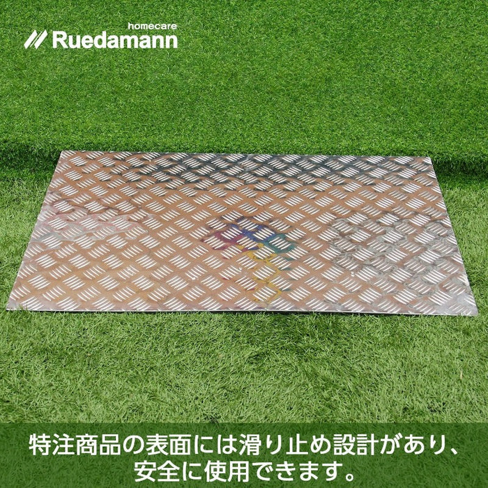 Ruedamann® 敷居スロープ 特注商品 耐荷重300kg ケーブル穴付き - TR301-40-40cm
