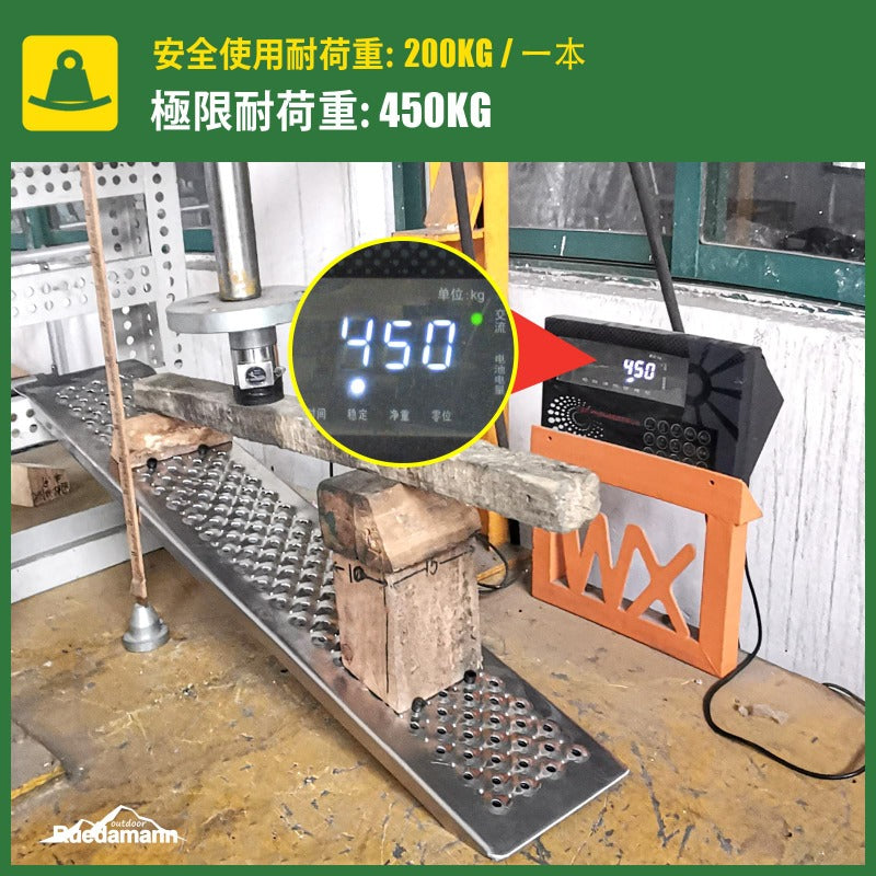 Ruedamann® アルミラダーレール 耐荷重400kg アルミブリッジ — wonx shop