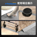 Ruedamann® PVC材質 敷居スロープ 高さ1cm/2cm 耐荷重800kg 裁断可能 グレー 1個 - PTR95H-1-1CM