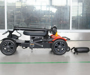 Ruedamann® 電動シニアカート 赤 シルバーカー 車椅子 TAISコード取得済 運転免許不要 - S985-
