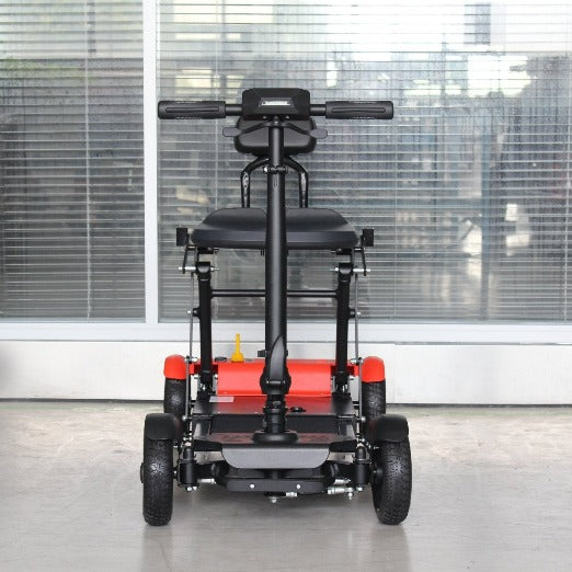 Ruedamann® 電動シニアカート 赤 シルバーカー 車椅子 TAISコード取得済 運転免許不要 - S985-